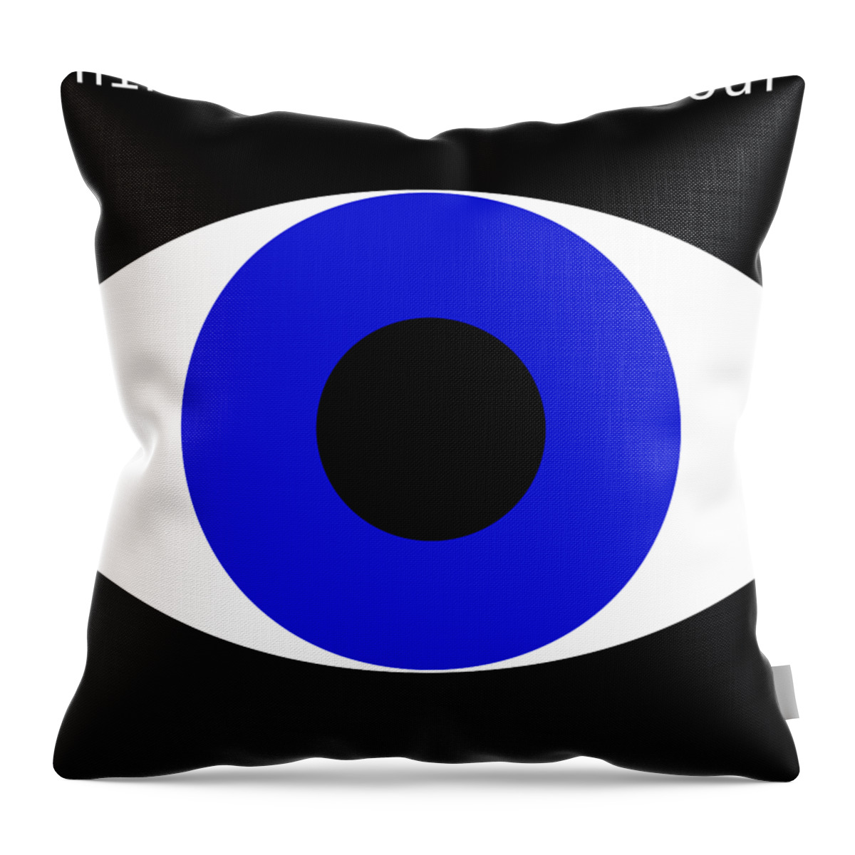 Richard Reeve Throw Pillow featuring the digital art Big Brother by Richard Reeve
