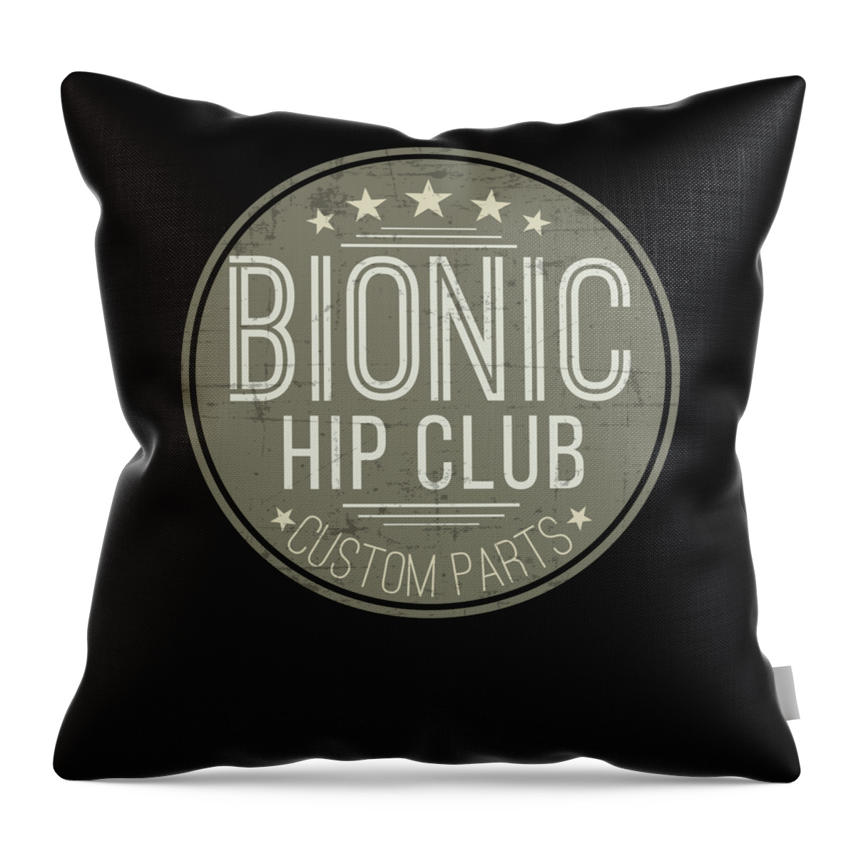 Bionic Hip Replacement Surgery Hip Prosthesis Throw Pillow by Noirty  Designs - Pixels