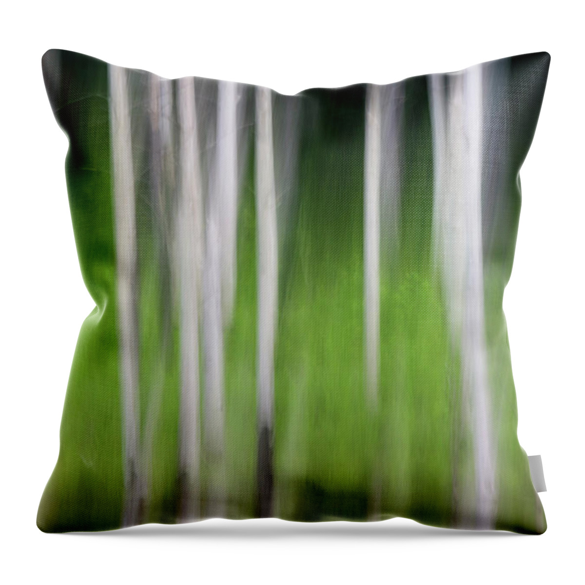 Jordan Lake Throw Pillow featuring the photograph Blurred Reflection by Melissa Southern