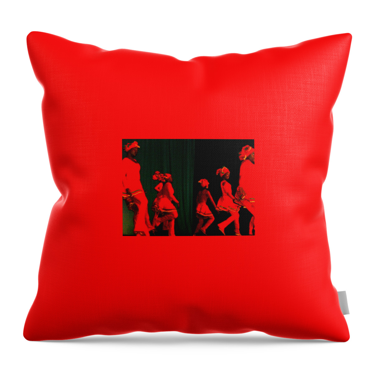  Throw Pillow featuring the photograph Briganti by Trevor A Smith