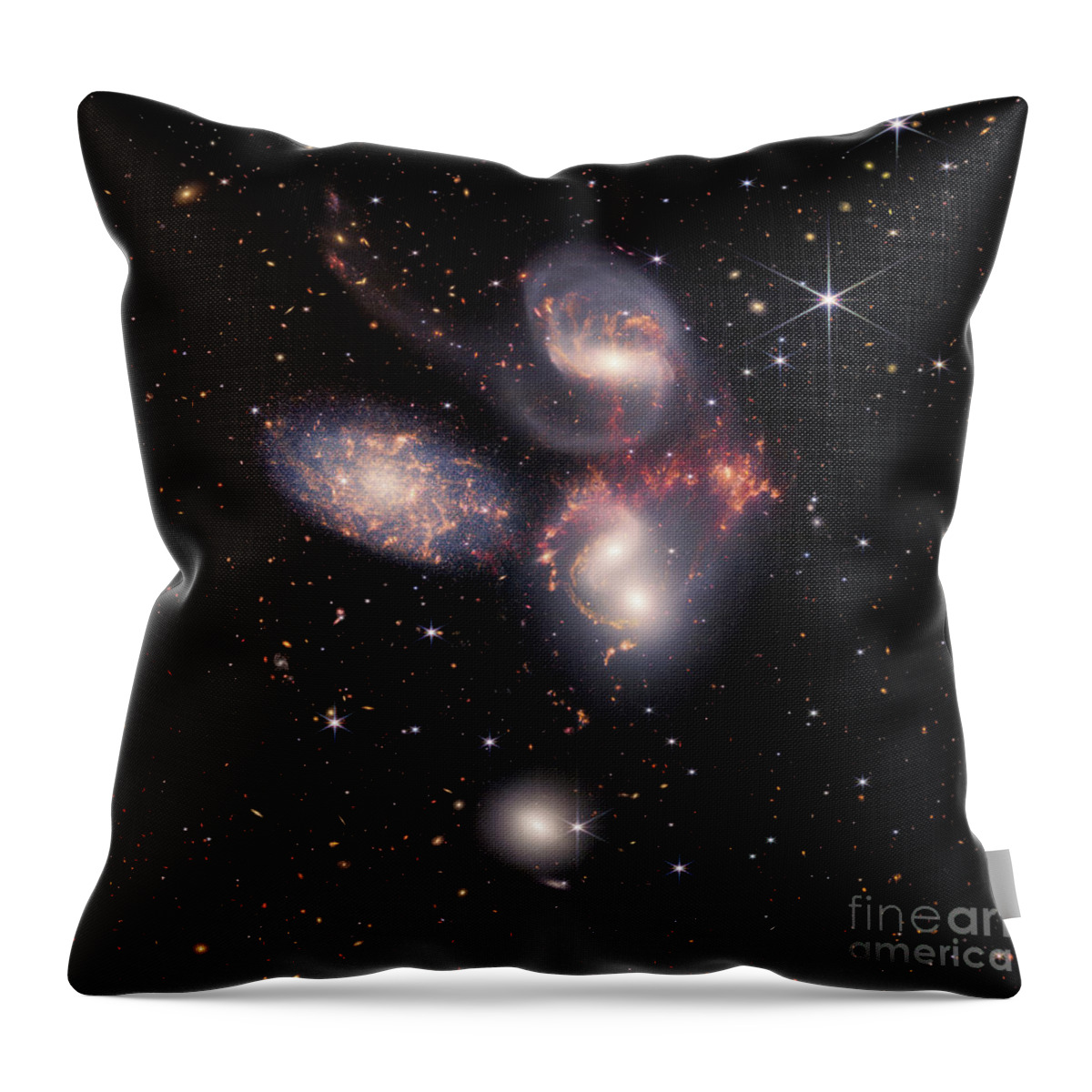 Astronomical Throw Pillow featuring the photograph C056/2350 by Science Photo Library