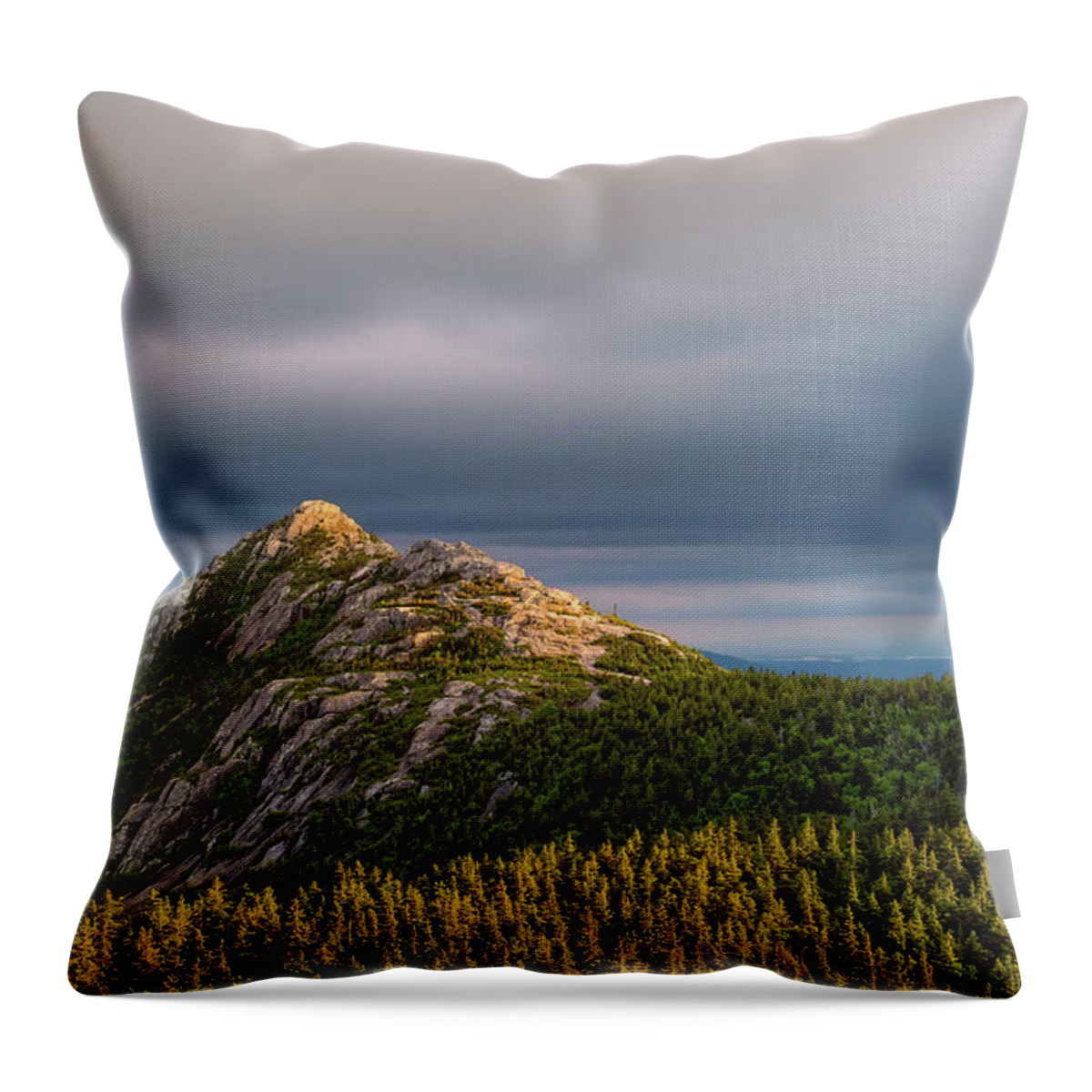 Agriculture Throw Pillow featuring the photograph Chocorua by Jeff Sinon