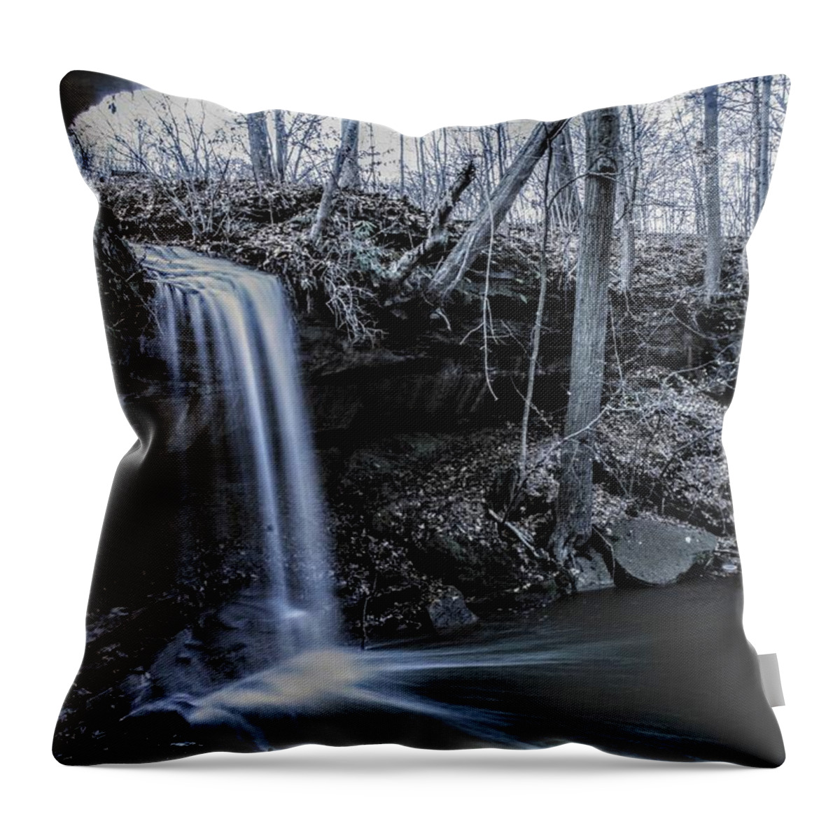  Throw Pillow featuring the photograph Crown Hill in the Fall by Brad Nellis