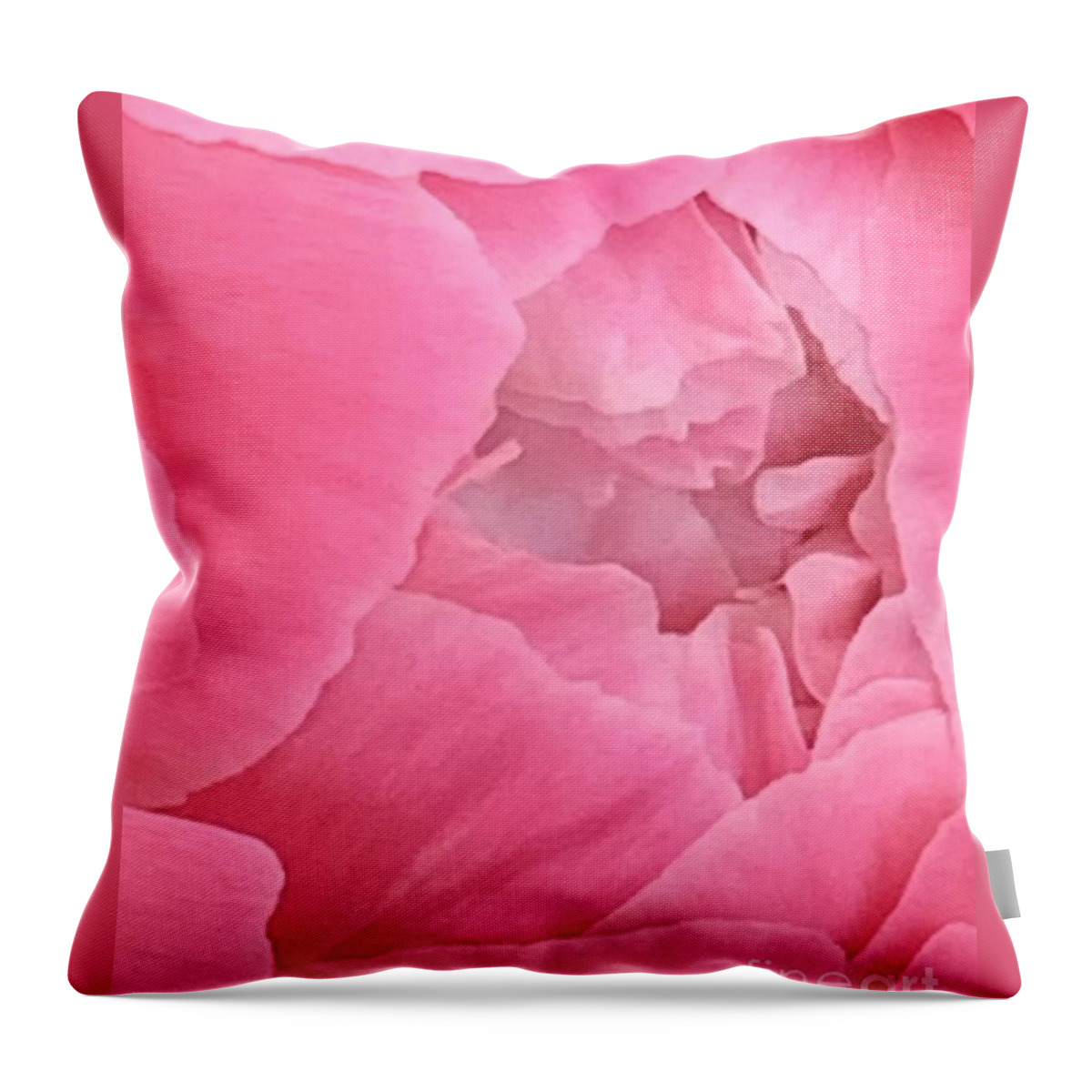 Crystal Throw Pillow featuring the photograph Crystal Cavern by Tiesa Wesen