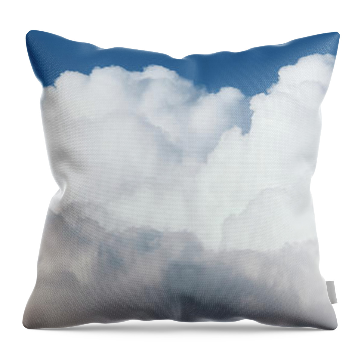 Tri-color Cloud Small Lumbar Pillow