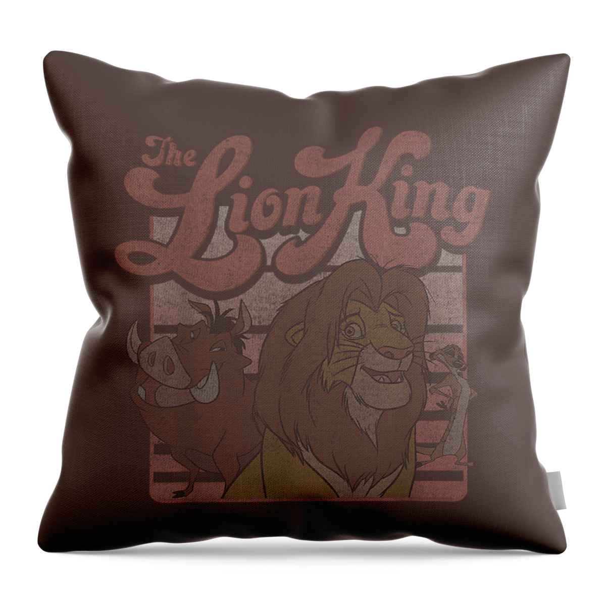 Disney Lion King Zippered Throw Pillow COVER 18 x 18