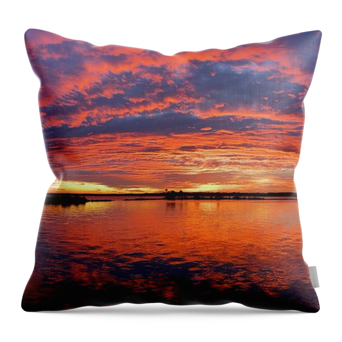 Sunrise Throw Pillow featuring the photograph Eye Candy by Randall Allen