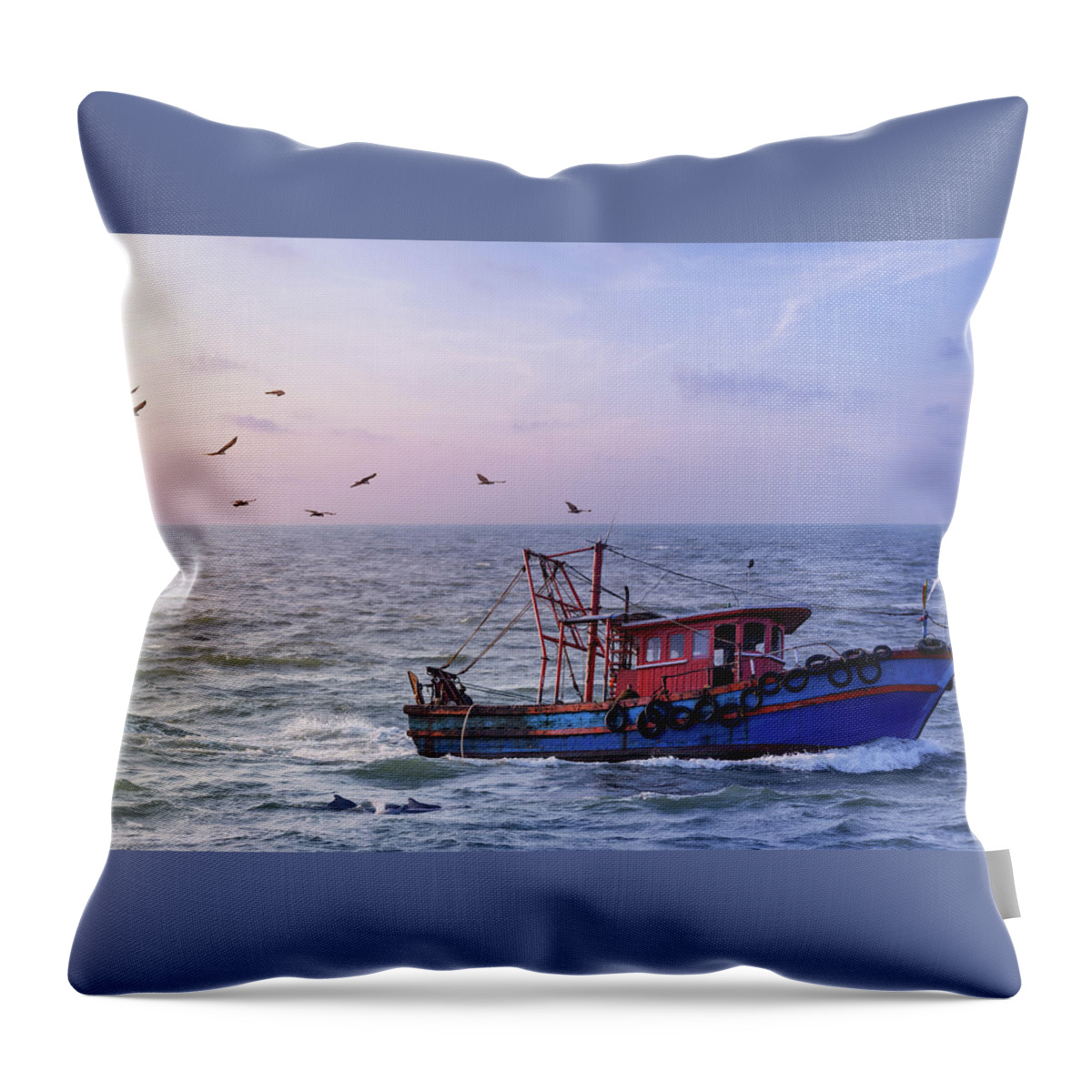 Asia Throw Pillow featuring the photograph Feed me by Manpreet Sokhi