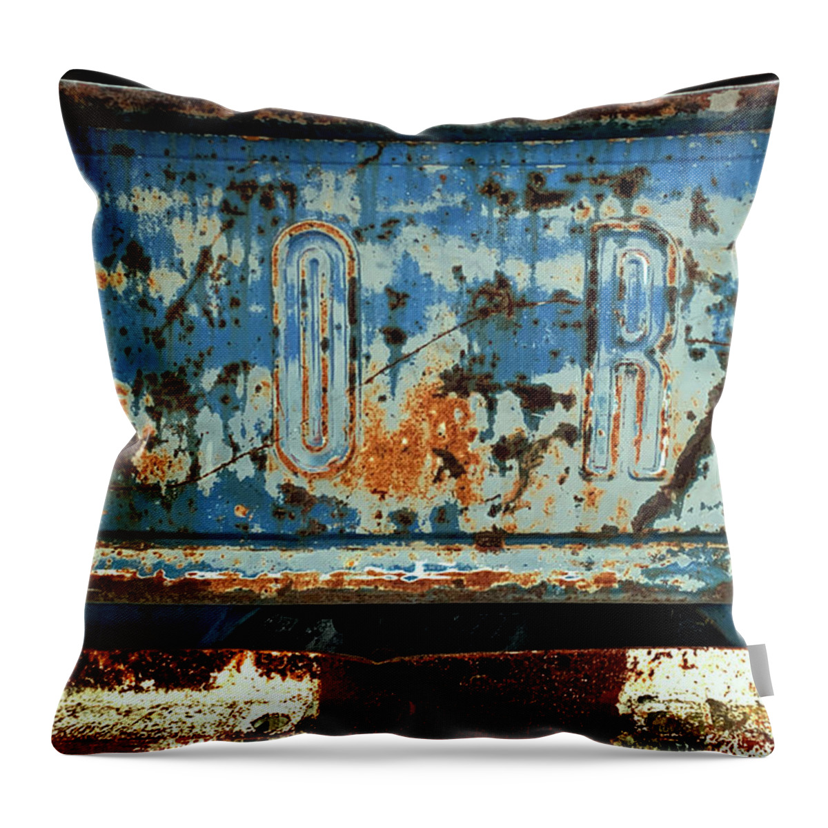 Ford Truck Throw Pillow featuring the photograph Ford by Kathryn Alexander MA