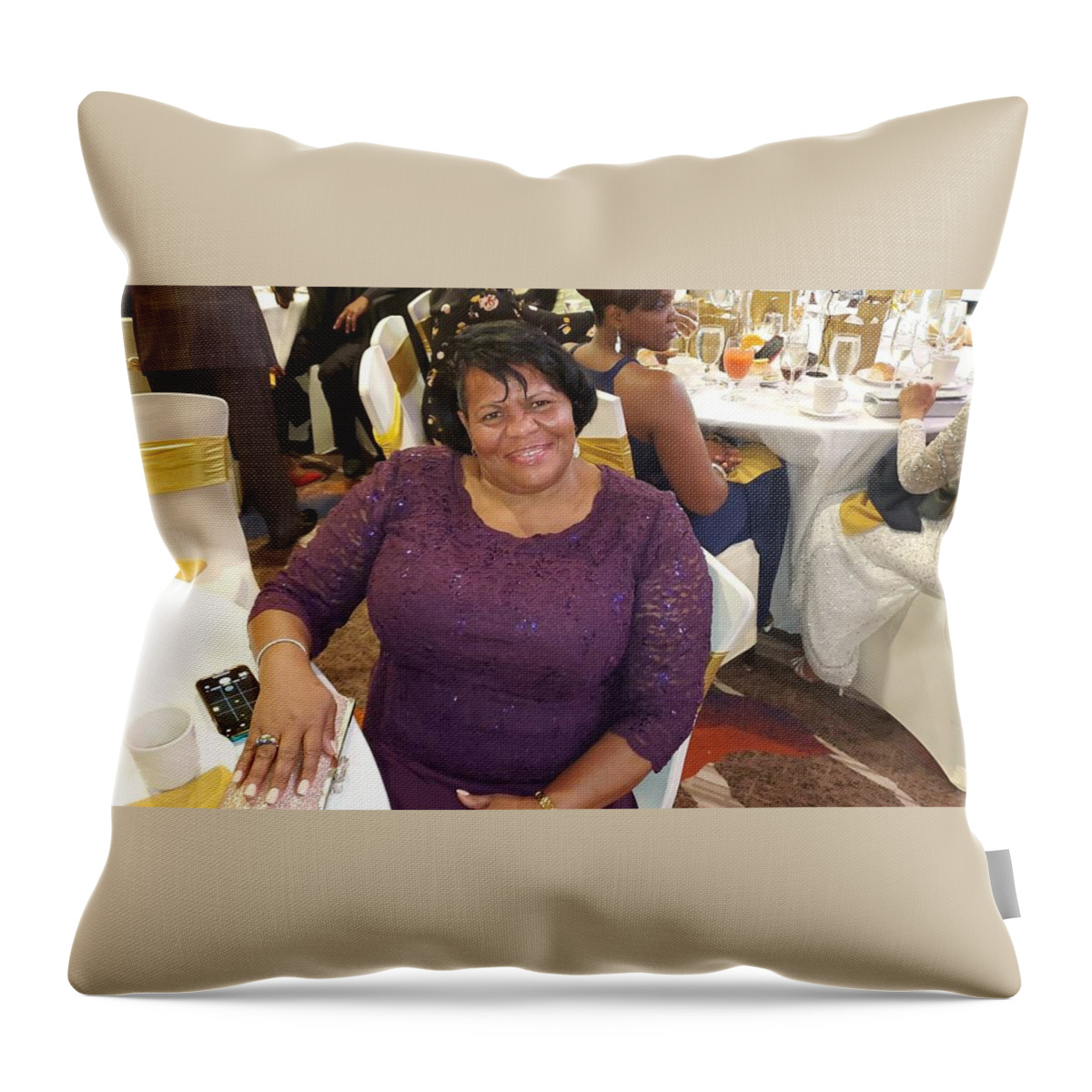  Throw Pillow featuring the photograph Helenia Witter by Trevor A Smith