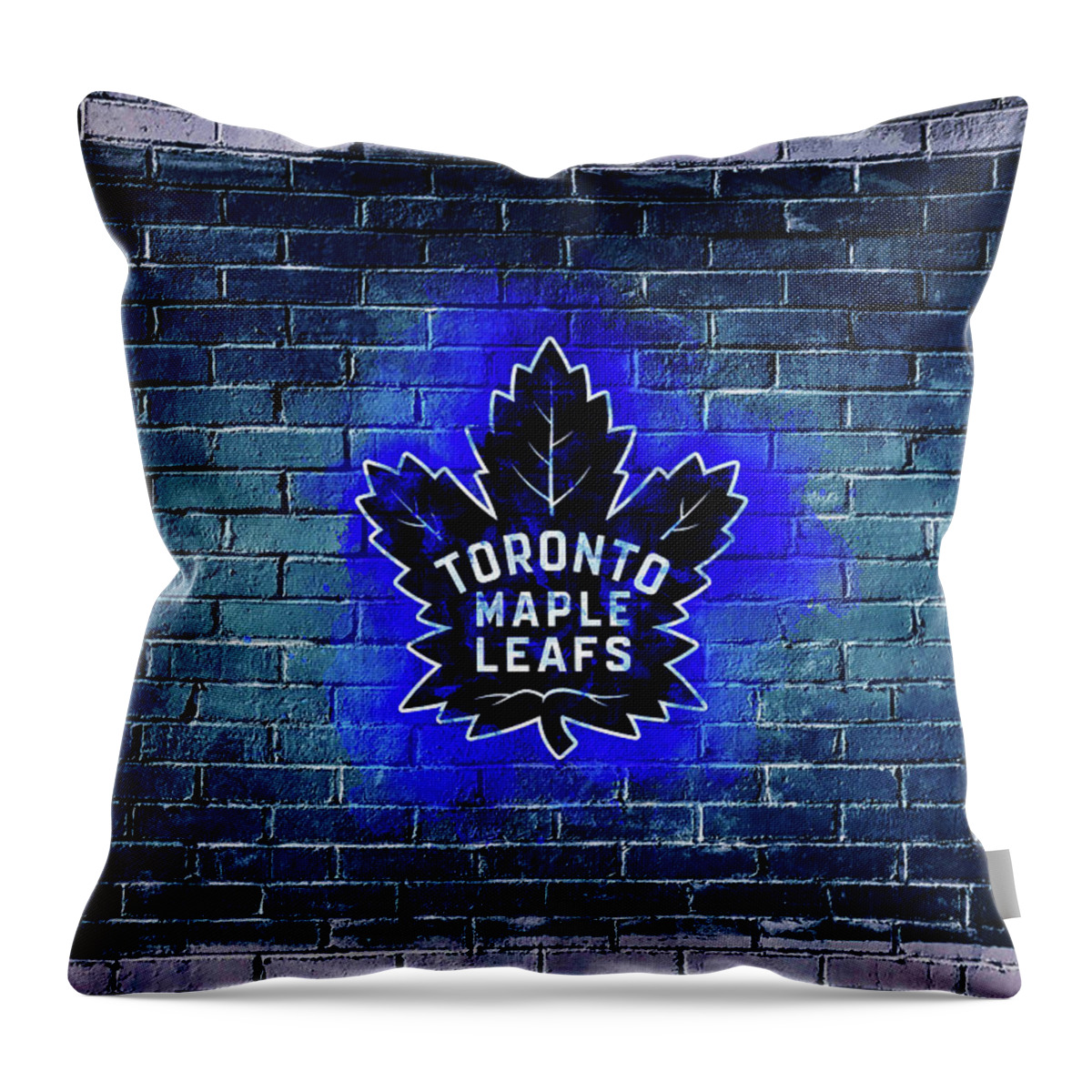 Hockey Blue Hockey Toronto Maple Leafs Long Sleeve T-Shirt by Leith Huber -  Pixels