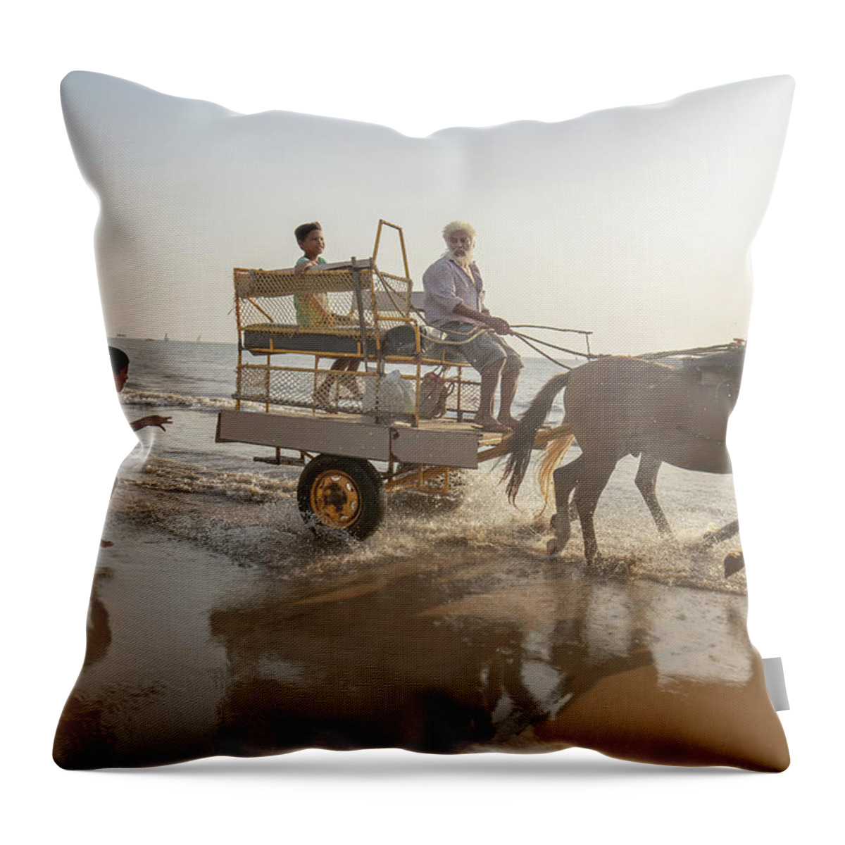 Photography Throw Pillow featuring the photograph In Pursuit by Craig Boehman