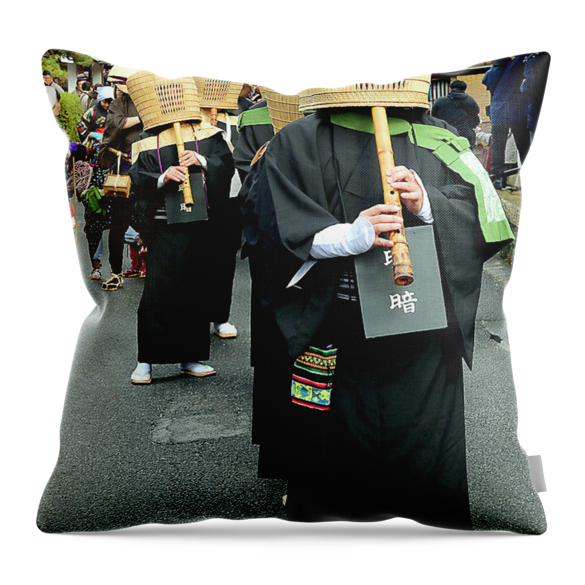  Throw Pillow featuring the photograph Japan 45 by Eric Pengelly
