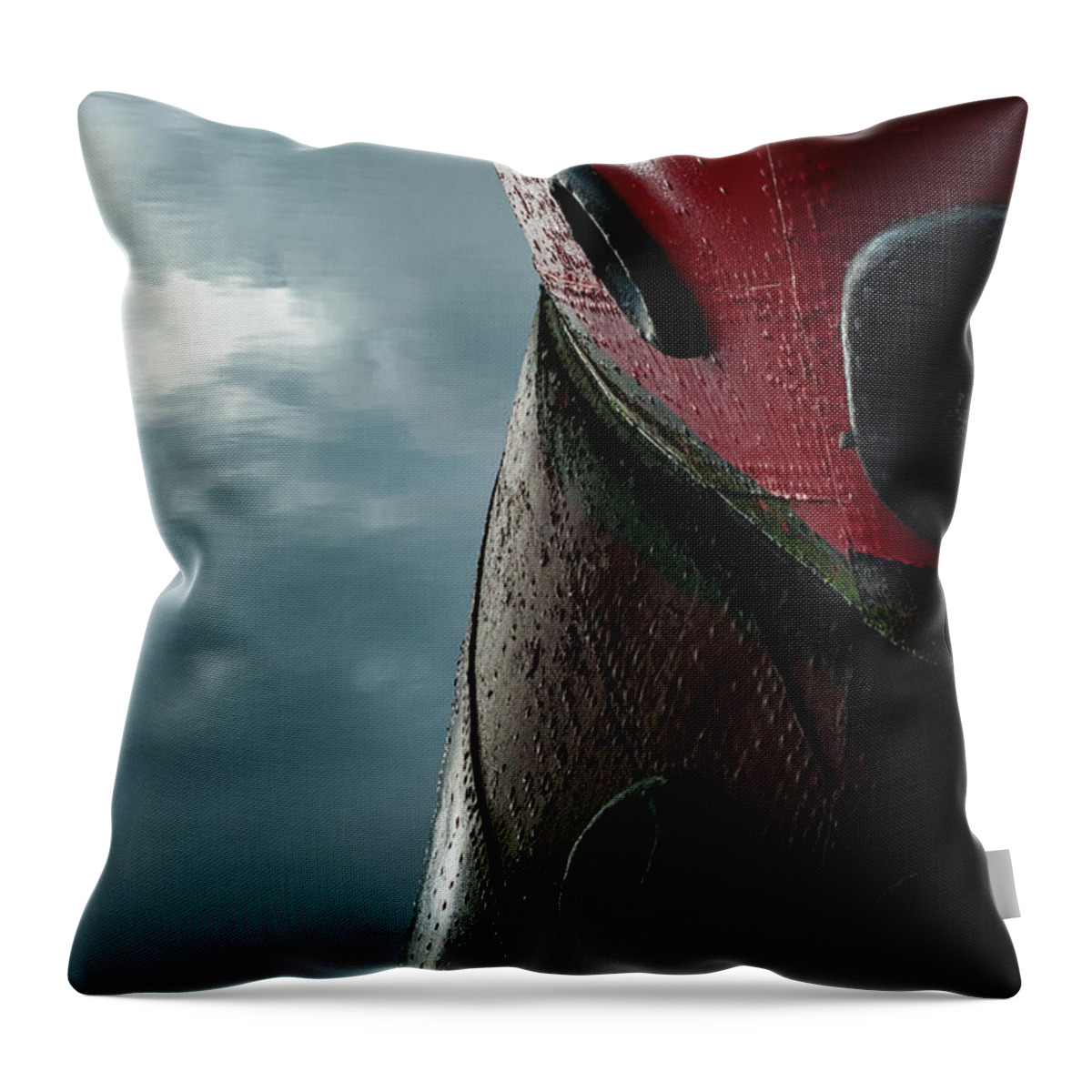 Boat Throw Pillow featuring the photograph Lightship by Gavin Lewis