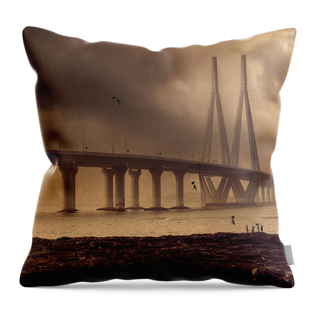 Photography Throw Pillow featuring the photograph Migrations by Craig Boehman