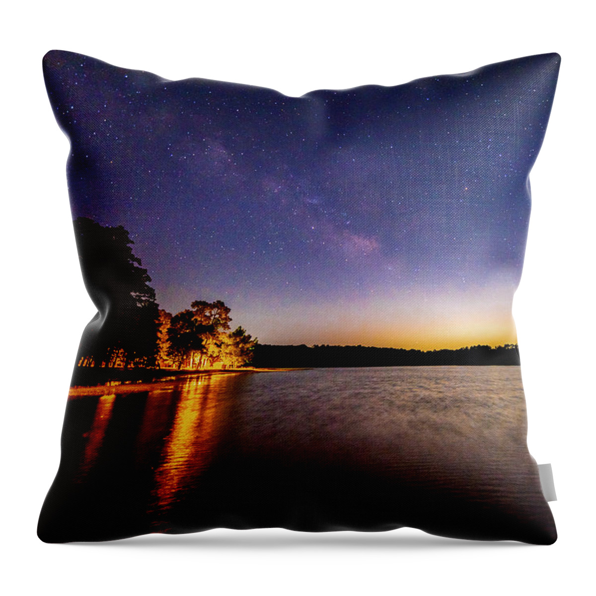 2018 Throw Pillow featuring the photograph Milky Way Hunt by Erin K Images