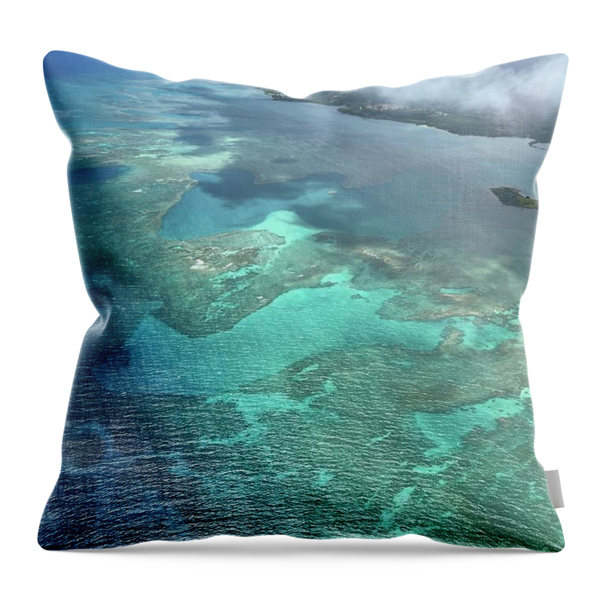 Photograph Throw Pillow featuring the photograph Molokai Island Reef by Beverly Read