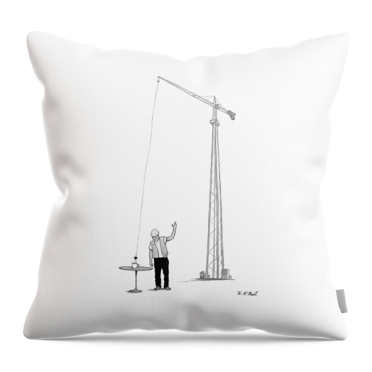 New Yorker July 26, 2021 Throw Pillow
