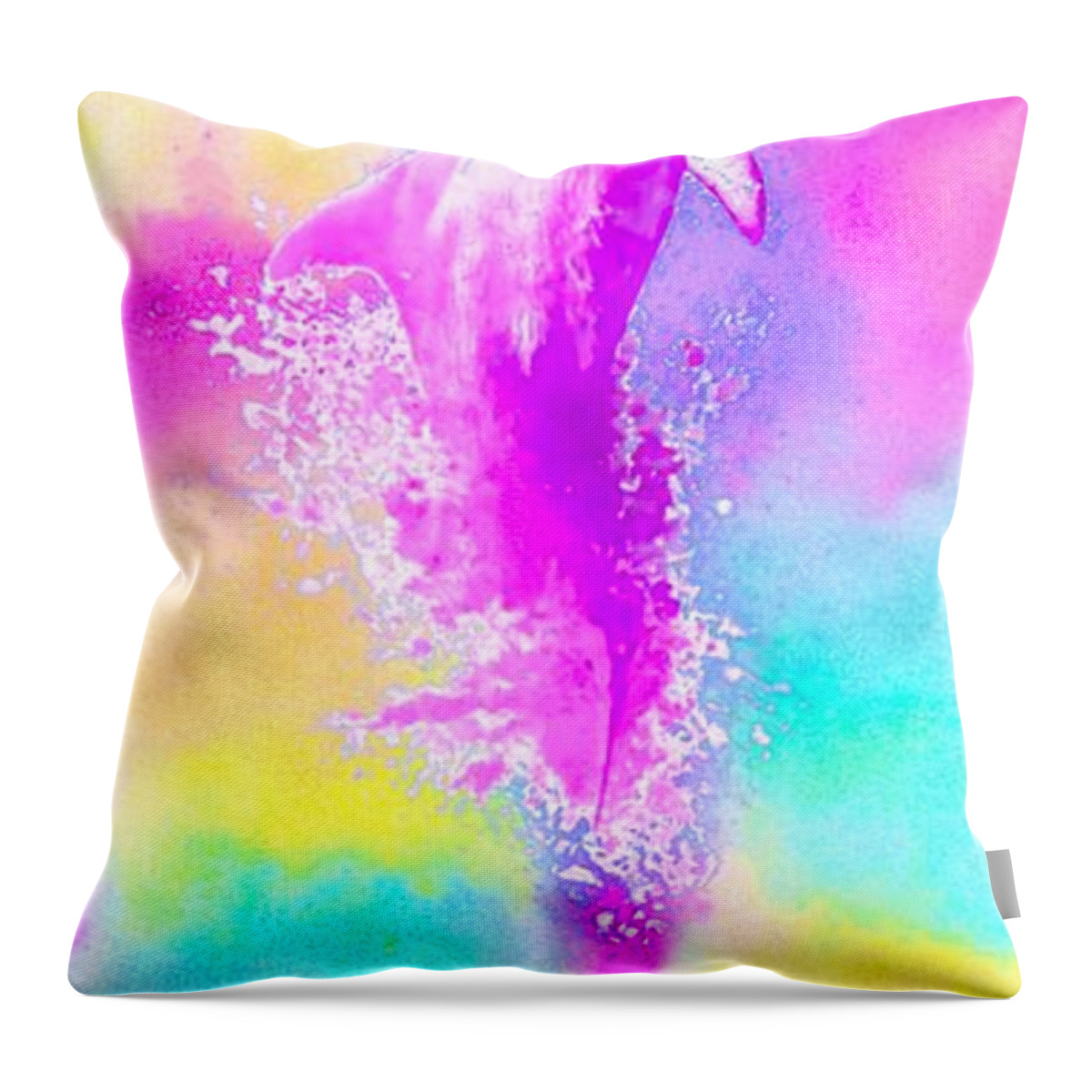 Sky Throw Pillow featuring the digital art Ocean SkY by Auranatura Art