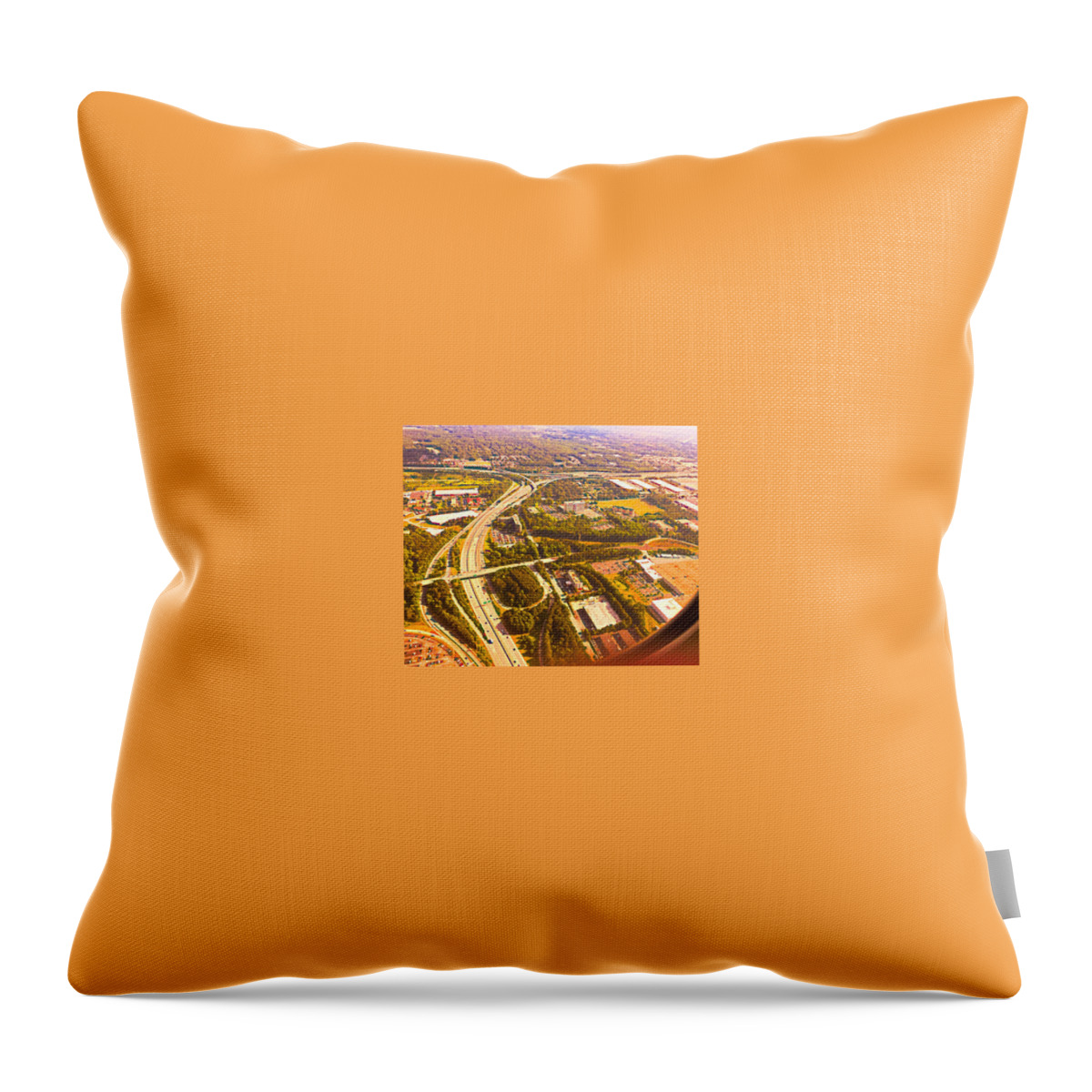 Southern Autumn Throw Pillow featuring the photograph Passionate by Trevor A Smith