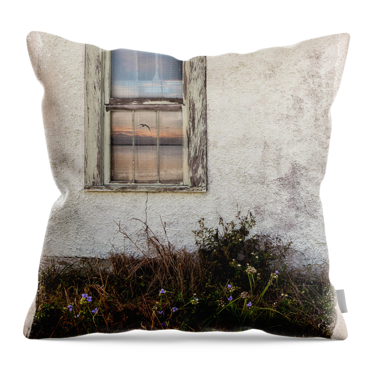 Shara Abel Throw Pillow featuring the photograph Peaceful Reflection by Shara Abel