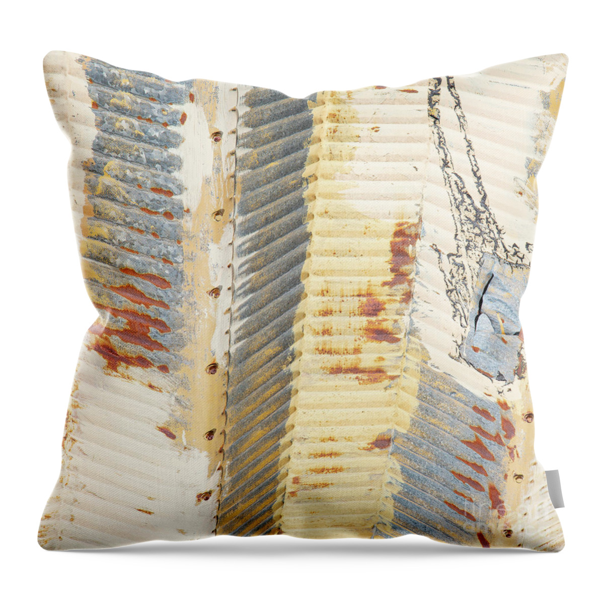 Buildings Throw Pillow featuring the photograph Pleated Valleys by Marilyn Cornwell