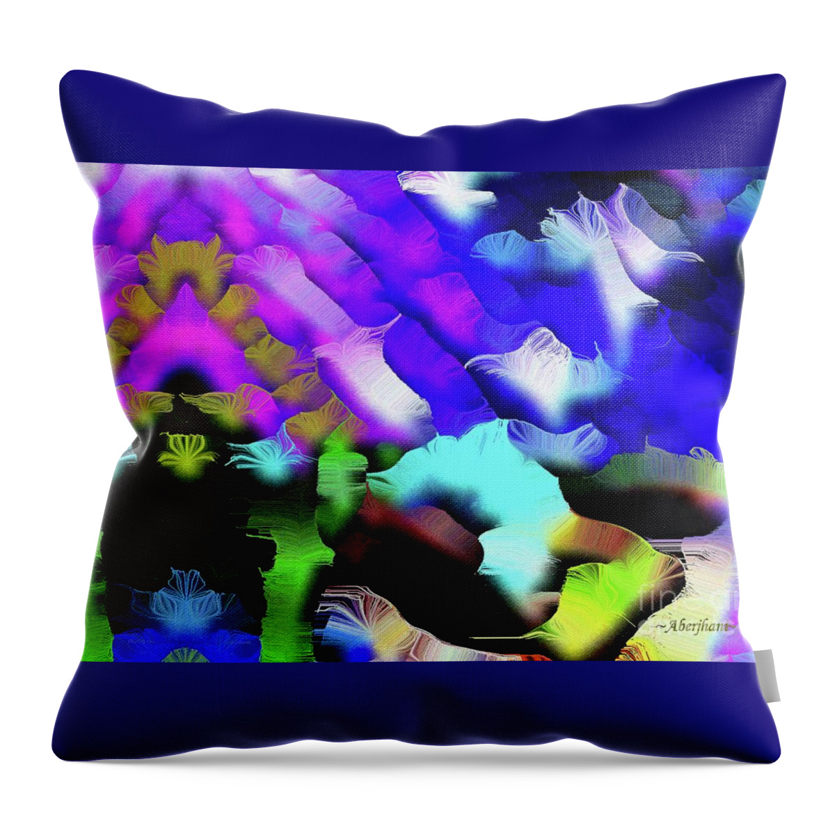 Compassion Throw Pillow featuring the painting Remembering Not to Forget Why Love Is So Important by Aberjhani