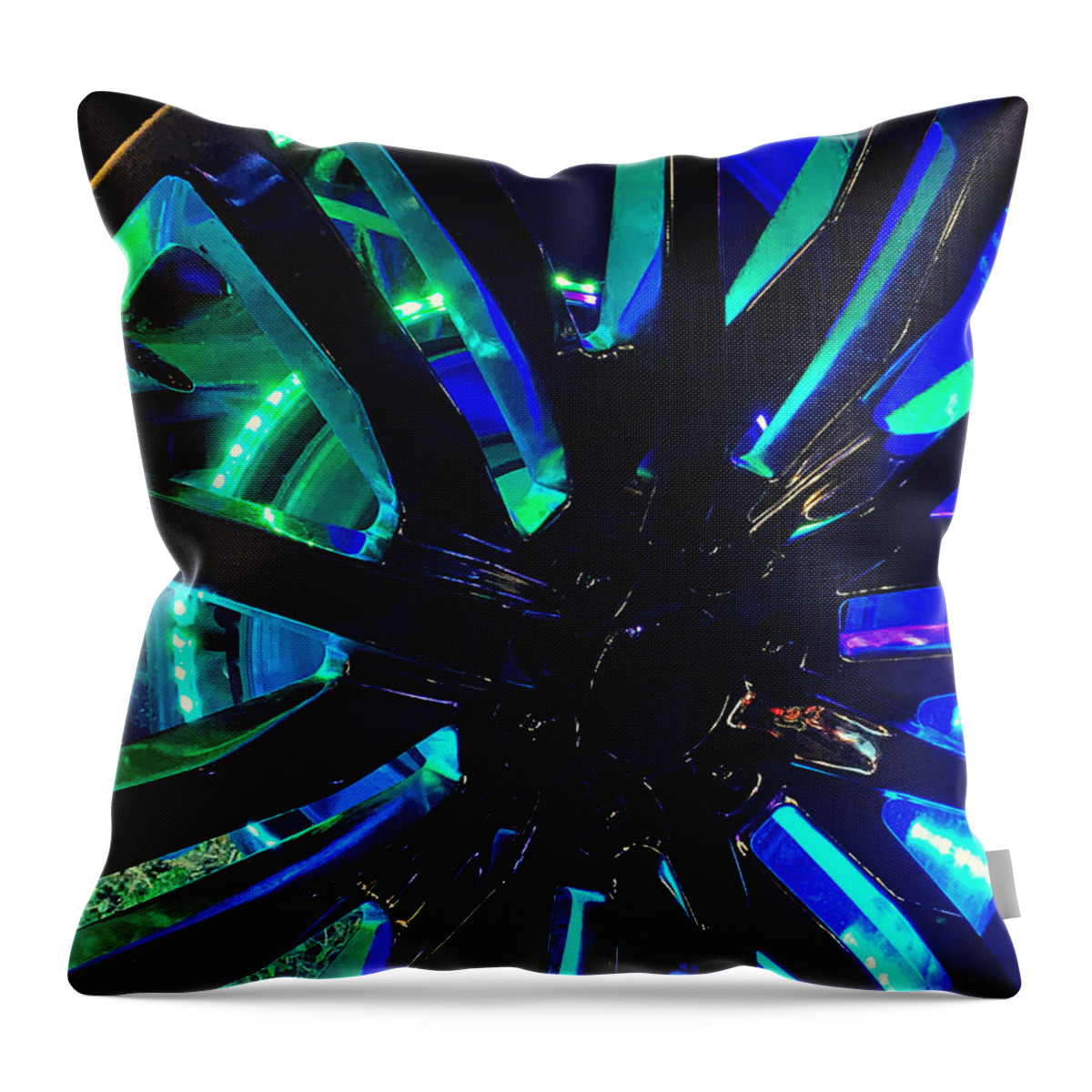 Car Throw Pillow featuring the photograph Rim 2 by Lee Darnell
