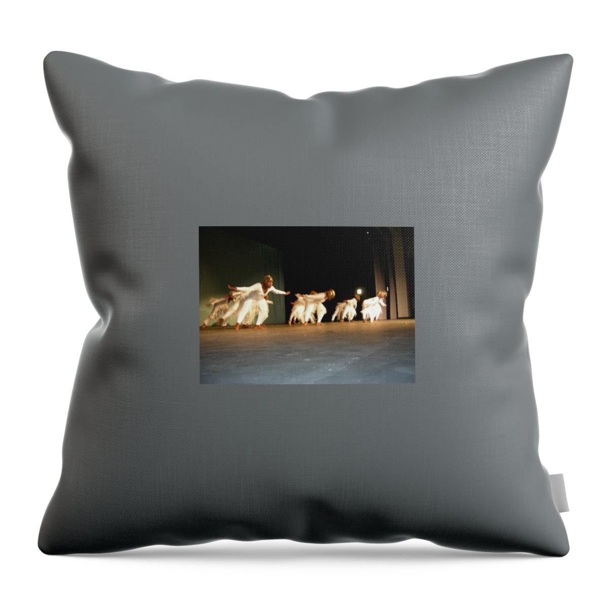  Throw Pillow featuring the photograph Saintee 3 by Trevor A Smith