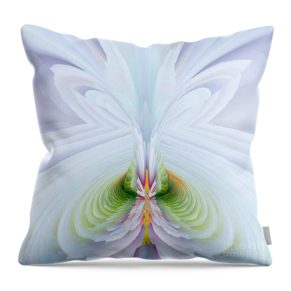 Art Throw Pillow featuring the digital art Seies Sun 3 by Alexandra Vusir