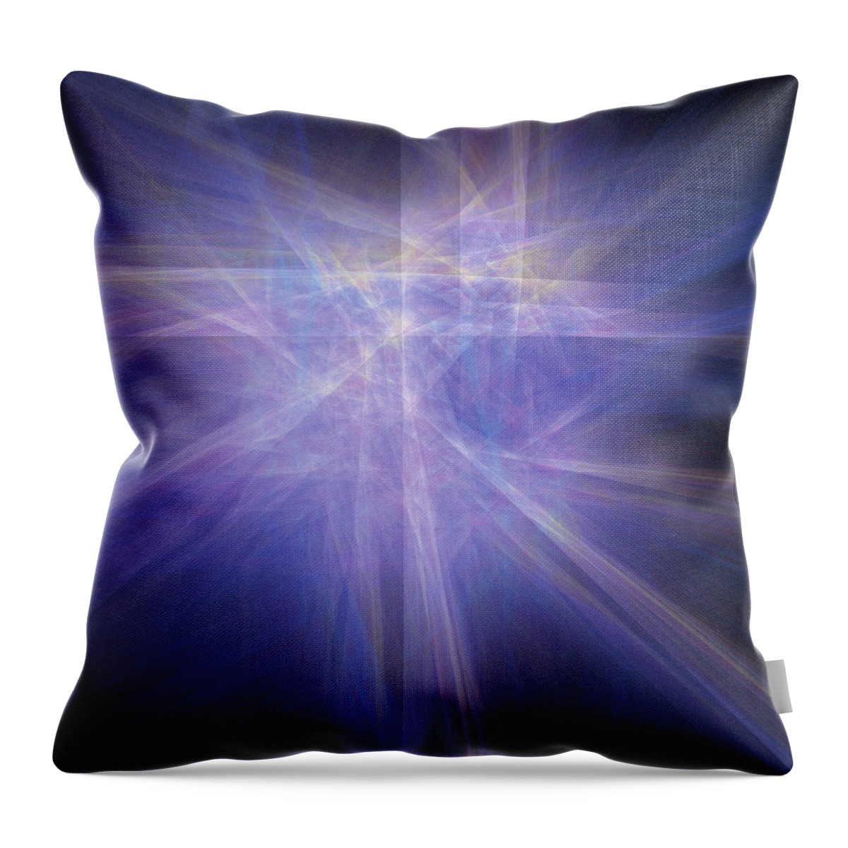 Rick Drent Throw Pillow featuring the digital art Shine Bright by Rick Drent