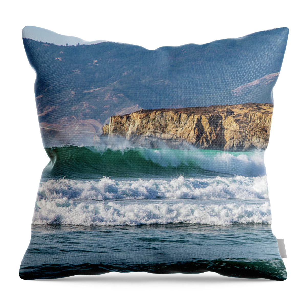 Surf Throw Pillow featuring the photograph Sick Nugs Dude by Stephen Sloan