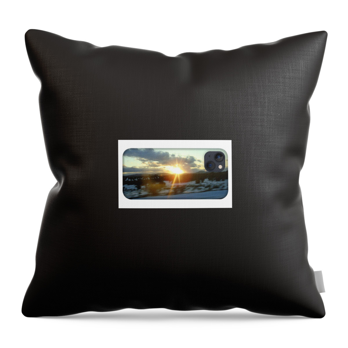  Throw Pillow featuring the photograph Sosobone Original 3 by Trevor A Smith
