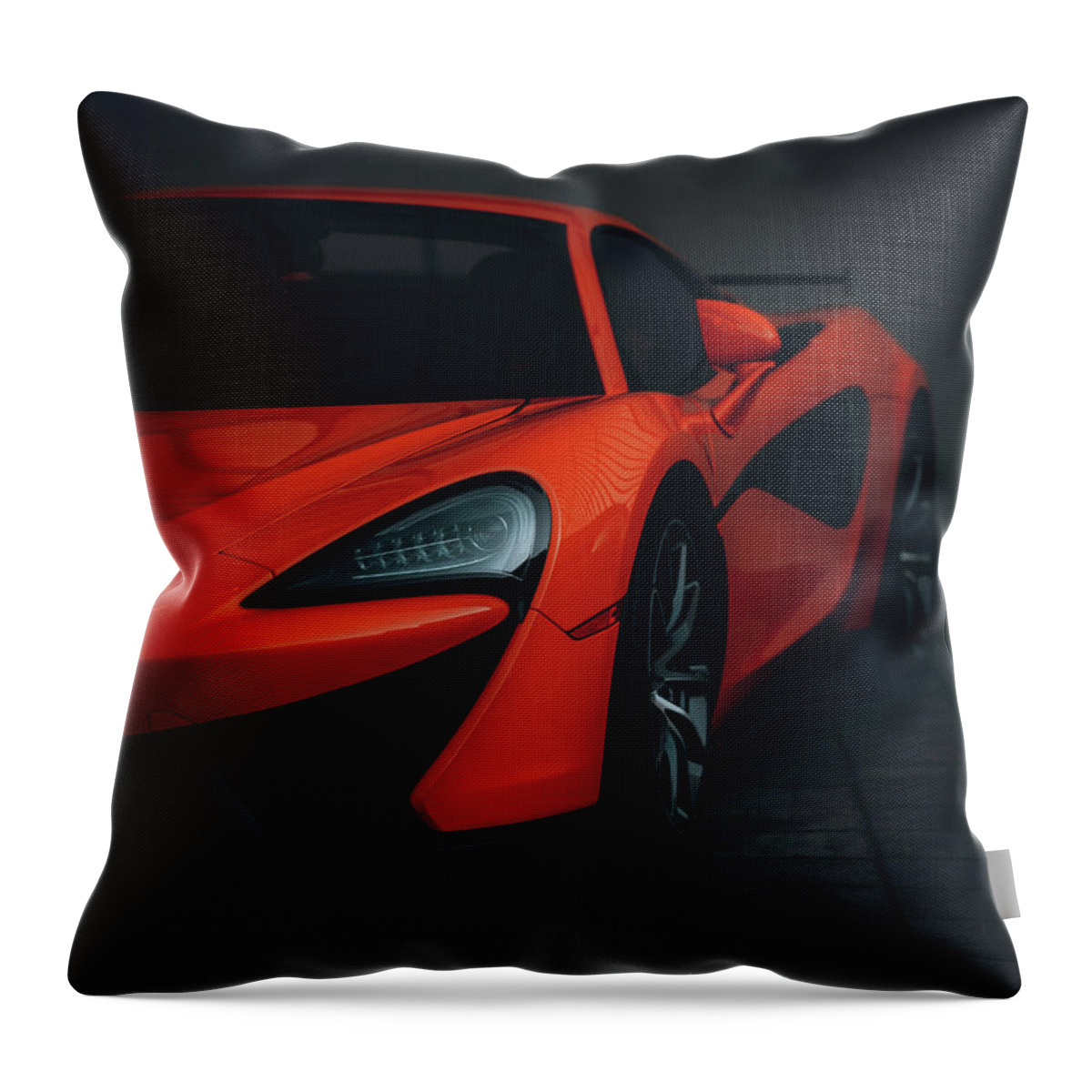  Throw Pillow featuring the photograph Spyder by William Boggs