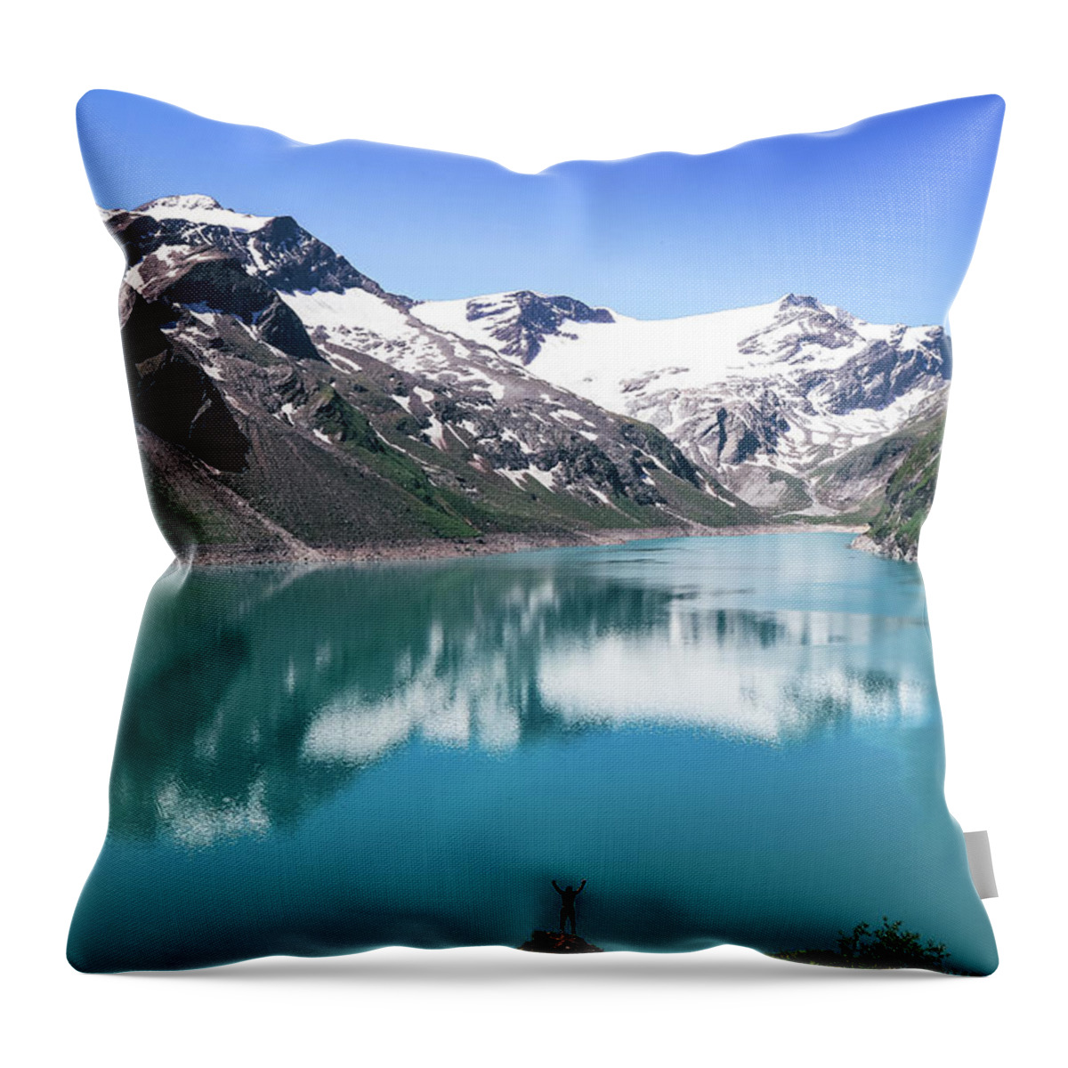 Adventure Throw Pillow featuring the photograph Reaching the dream by Vaclav Sonnek