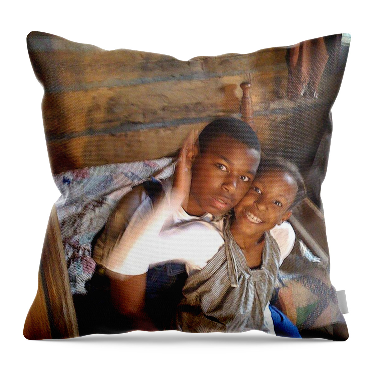Children Throw Pillow featuring the photograph Step Back in Time by Lee Darnell