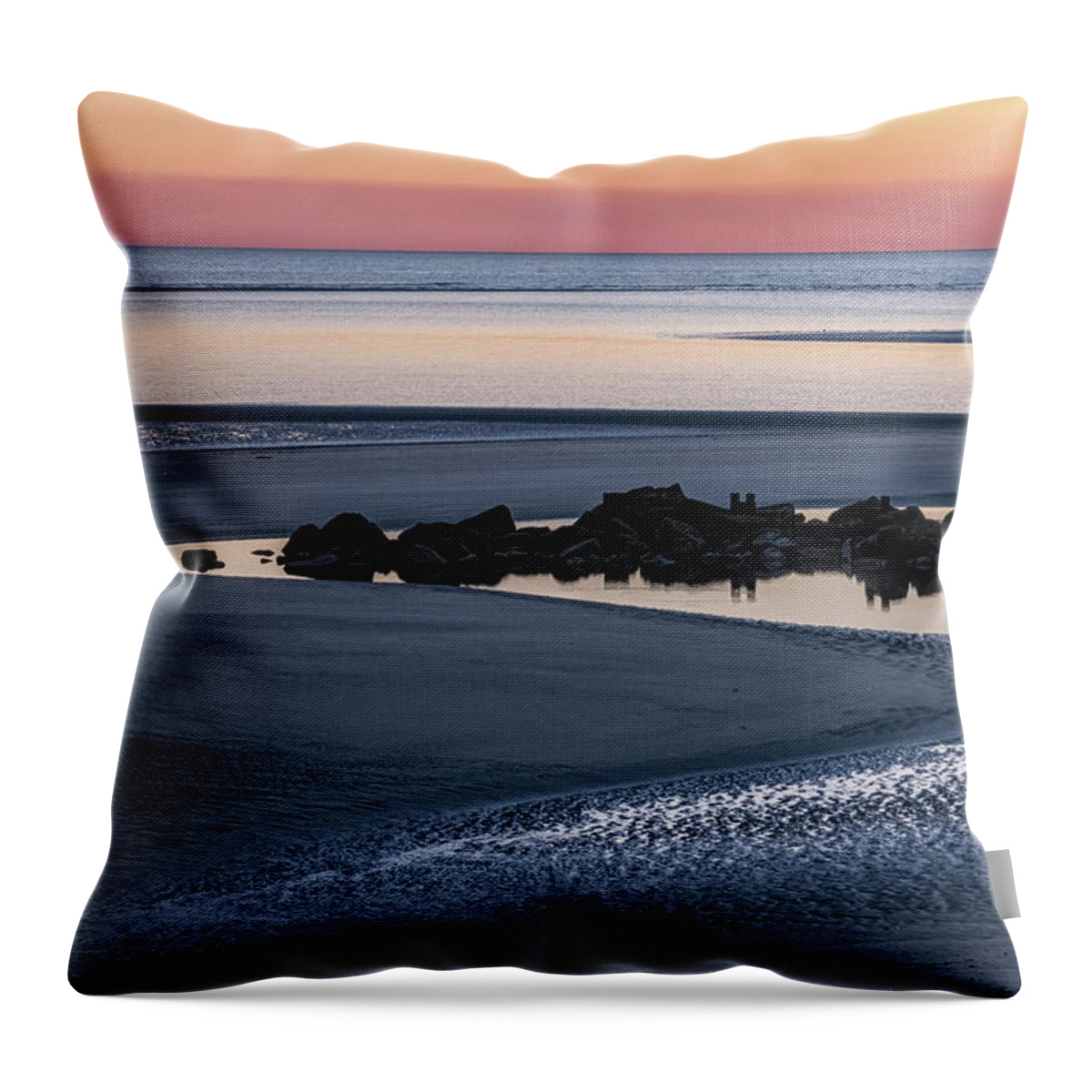 Marietta Georgia Throw Pillow featuring the photograph Sunset Scene by Tom Singleton