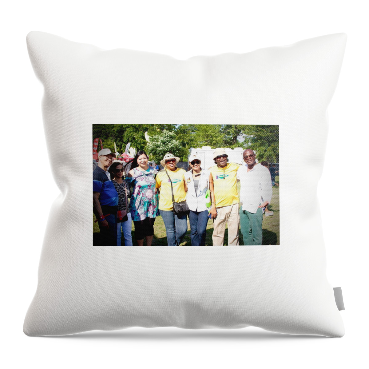  Throw Pillow featuring the photograph The Dynasty by Trevor A Smith