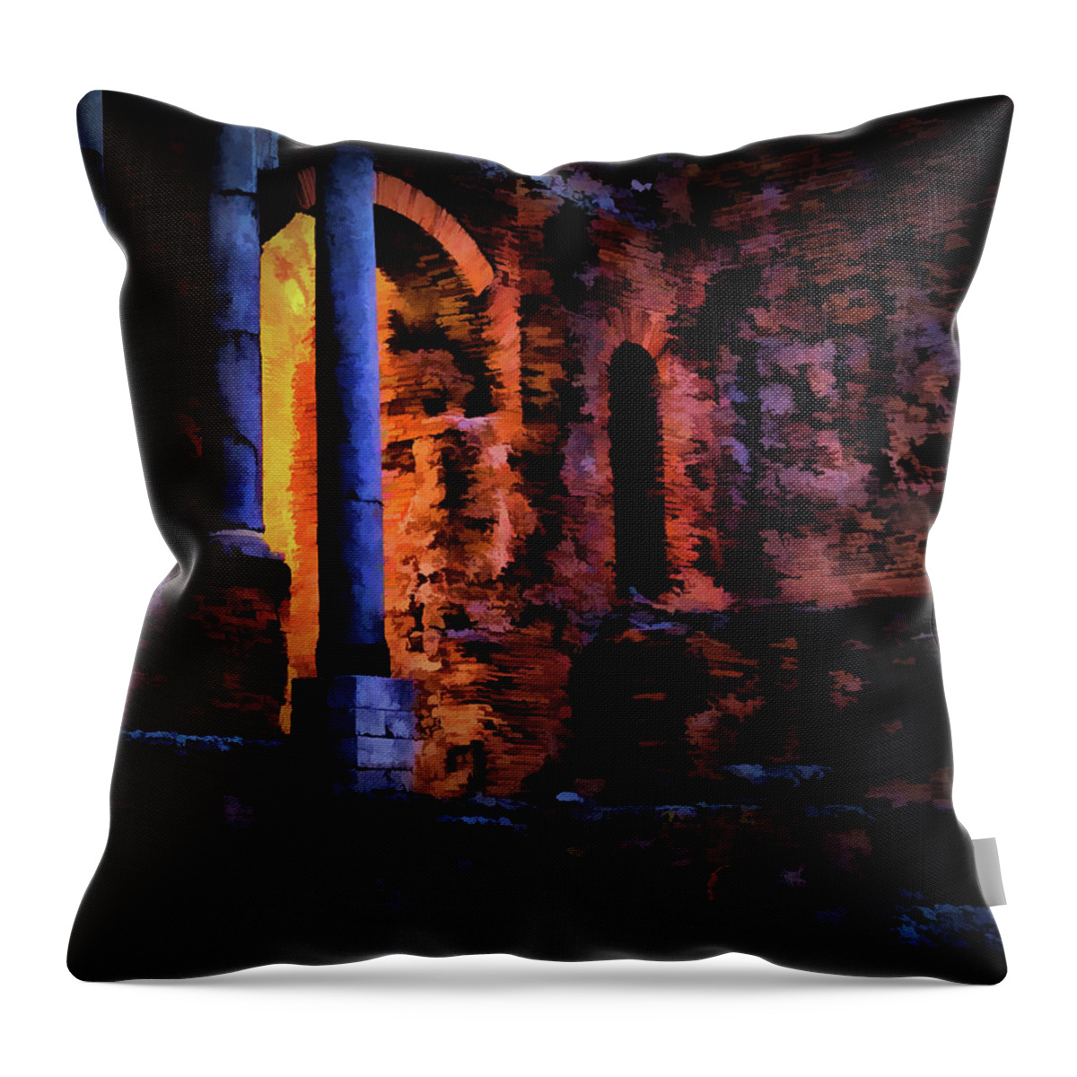 Italy Throw Pillow featuring the photograph The Light Within by Monroe Payne