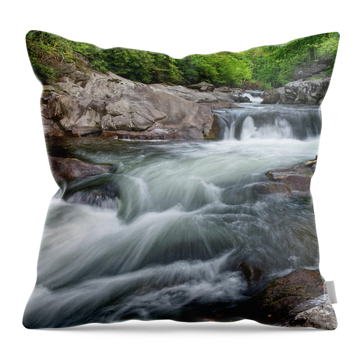 The Sinks Throw Pillow featuring the photograph The Sinks 14 by Phil Perkins