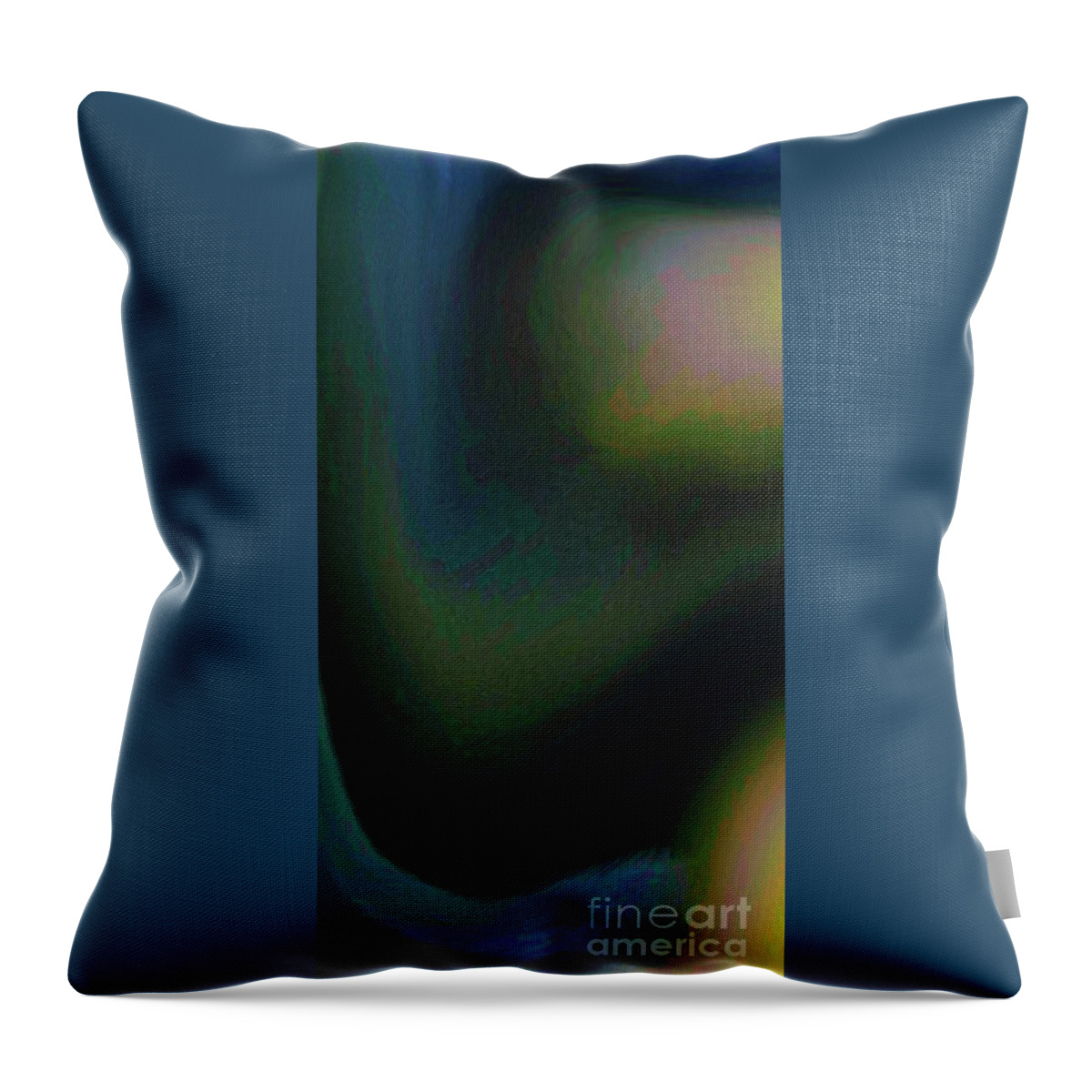 Translucent Throw Pillow featuring the digital art The watcher by Glenn Hernandez