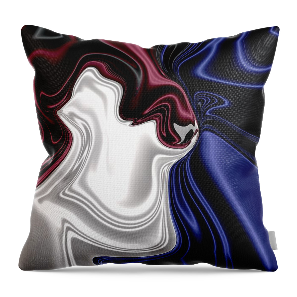  Throw Pillow featuring the digital art There Is Hope For America by Michelle Hoffmann