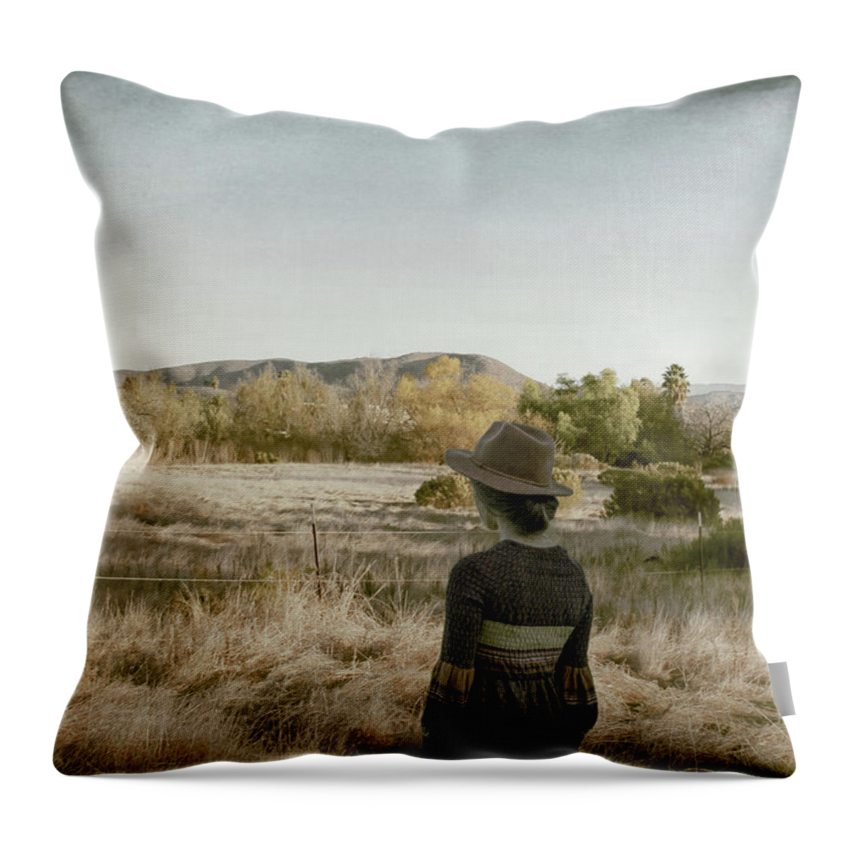 Sheep Throw Pillow featuring the photograph This Beautiful Life by Alison Frank