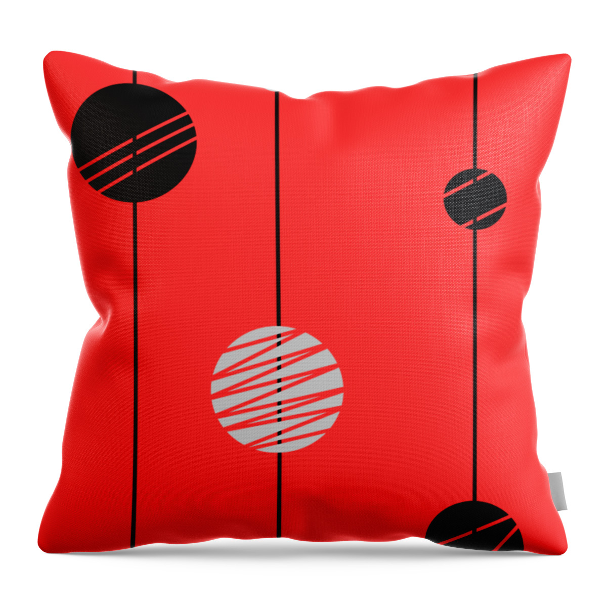 Richard Reeve Throw Pillow featuring the digital art Tracks 1 by Richard Reeve