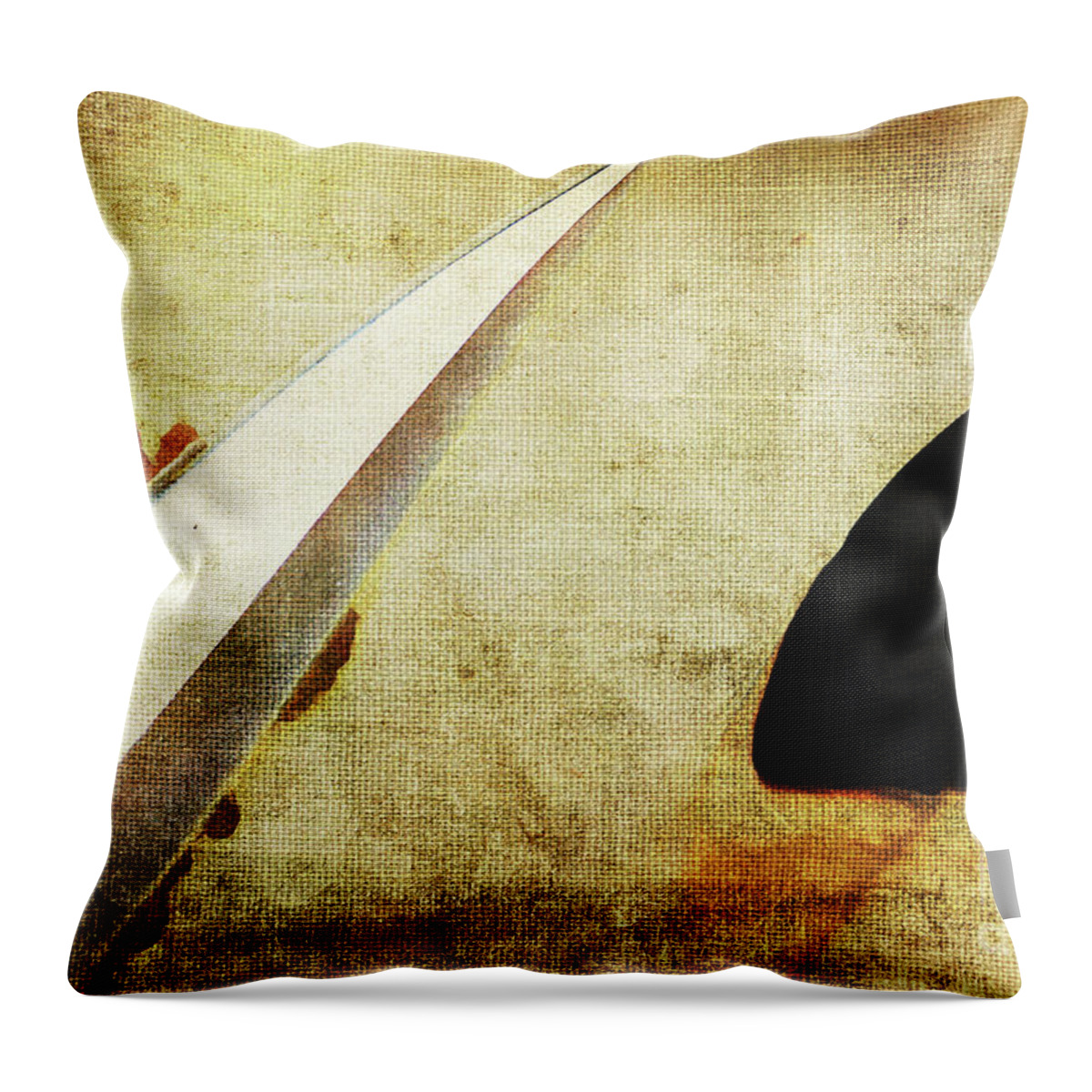Fine Art Photography Throw Pillow featuring the photograph V8 by John Strong