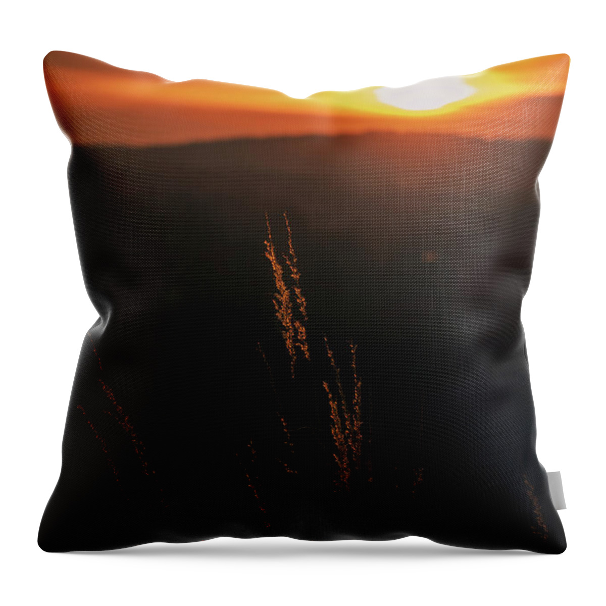 Sun Throw Pillow featuring the photograph Valley Sun by Jason Fink