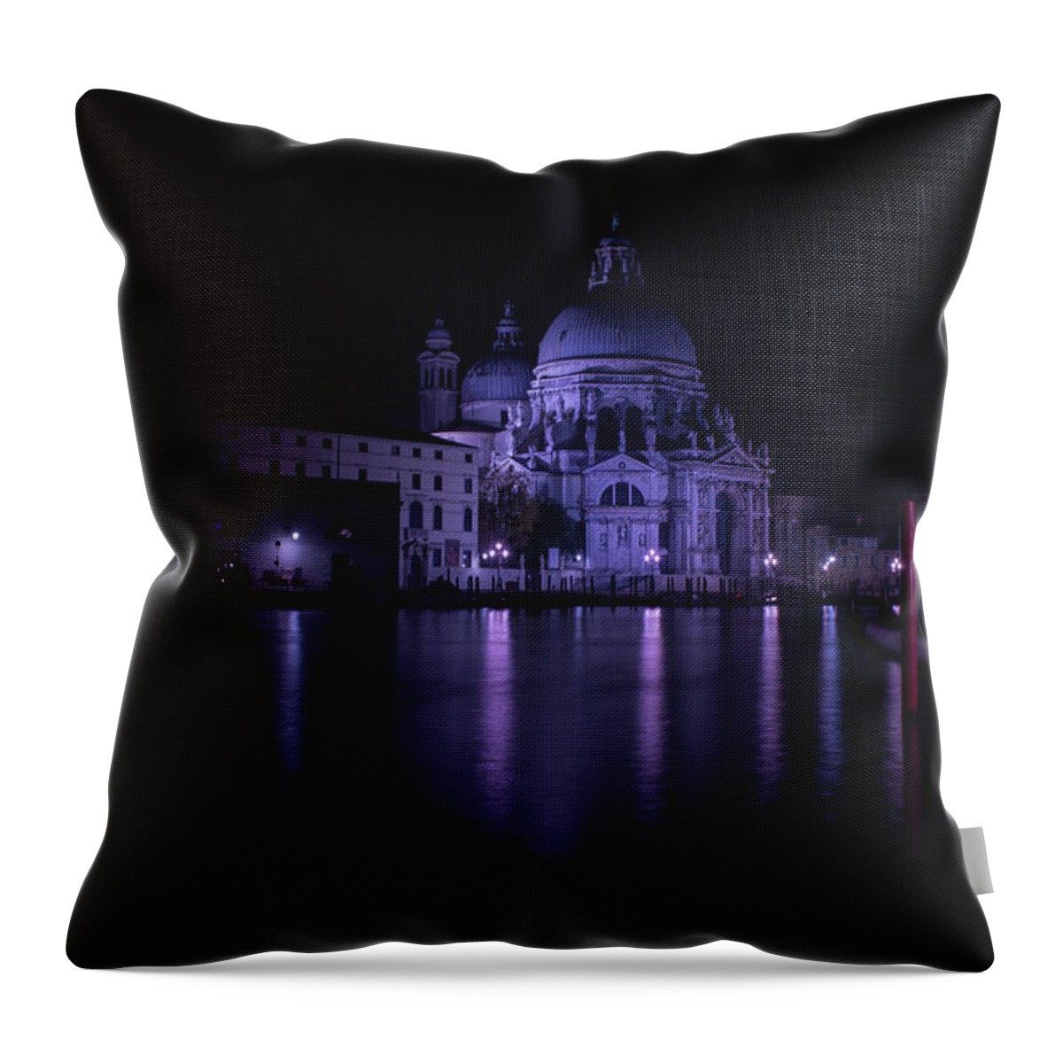 Venice Throw Pillow featuring the photograph Venice Church by Andrew Lalchan