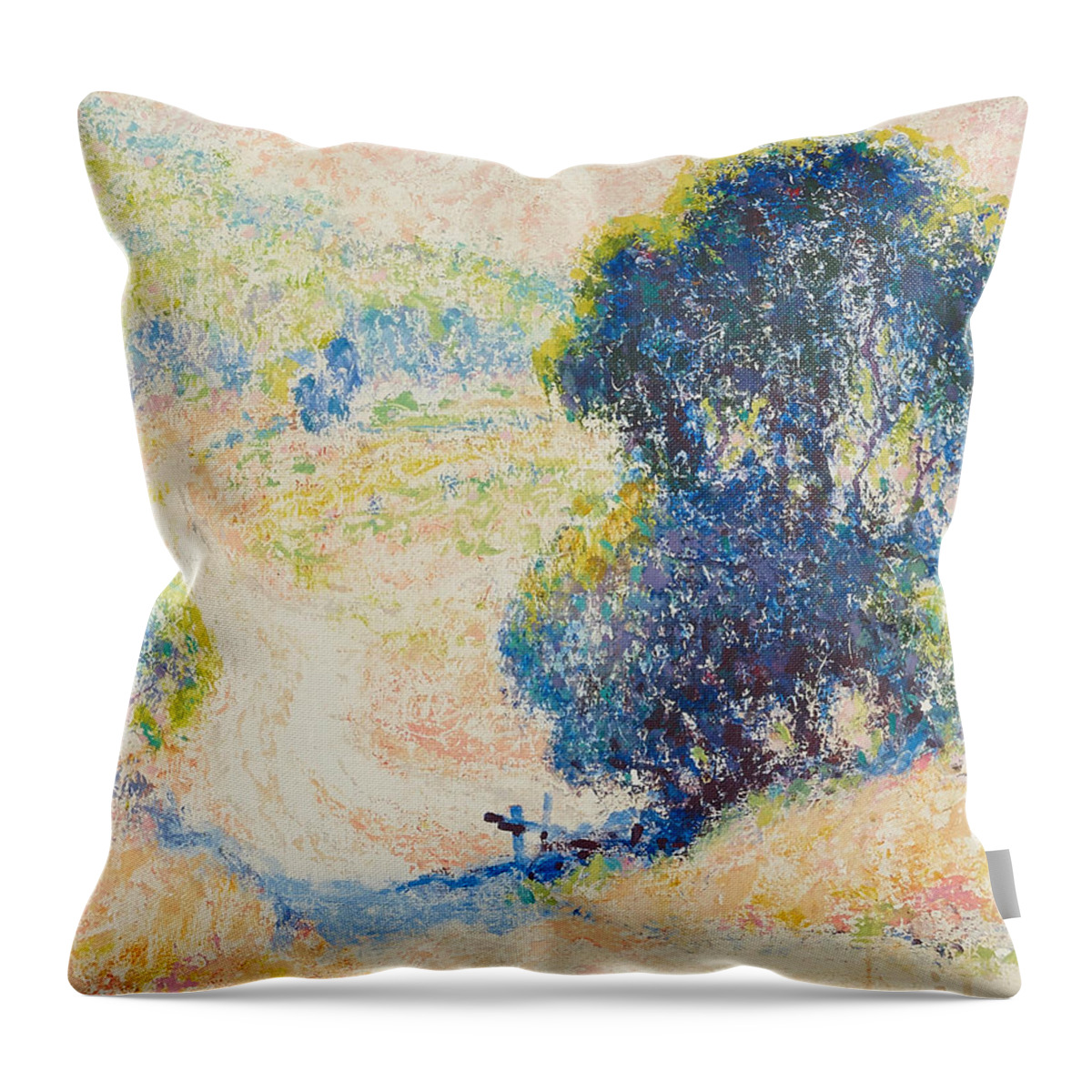 Vector Throw Pillow featuring the painting William Clapp by MotionAge Designs