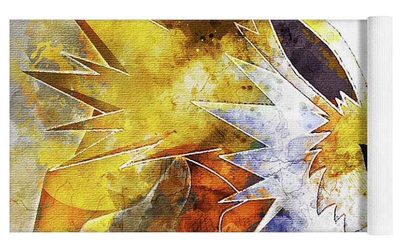 Pokemon Articuno Abstract Portrait - by Diana Van Tapestry by Diana Van -  Fine Art America