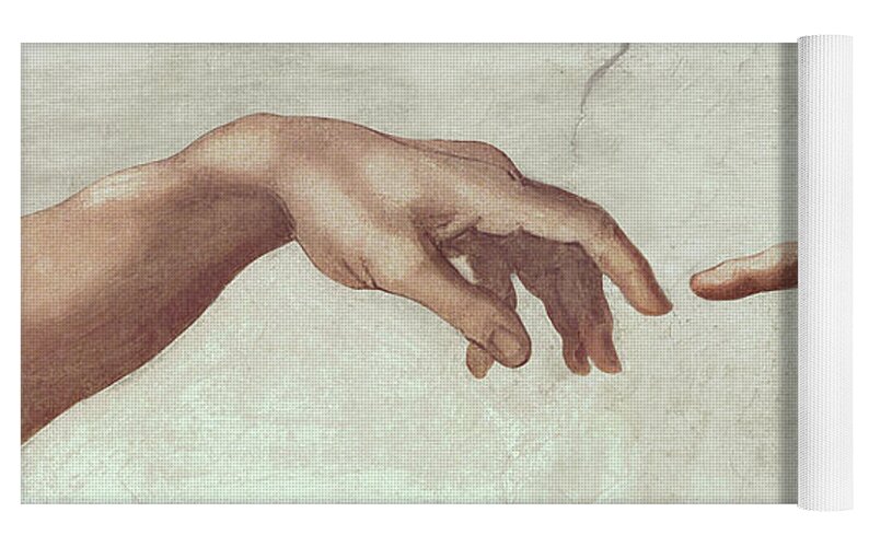 Hands Of God And Adam Detail From The Creation Of Adam From The